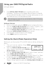 Предварительный просмотр 27 страницы Bush NE-2151 Instruction Manual