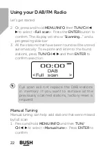 Предварительный просмотр 22 страницы Bush NE-2155 Instruction Manual