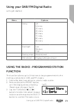 Предварительный просмотр 25 страницы Bush NE-3313 Instruction Manual