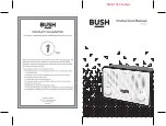 Bush NE-6216 Instruction Manual предпросмотр