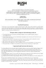 Предварительный просмотр 9 страницы Bush PR-206 Instruction Manual