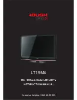 Bush SuperSLim LT19M4 Instruction Manual preview