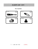 Preview for 7 page of Bush WC36494C Assembly Instructions Manual