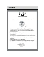 Preview for 8 page of Bush WGB01-S Instruction Manual