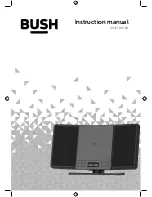 Bush WM2760DAB Instruction Manual предпросмотр