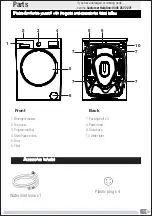 Предварительный просмотр 4 страницы Bush WMNS714W Installation & User'S Instructions