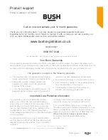 Preview for 39 page of Bush WMNSX1016B Instruction Manual