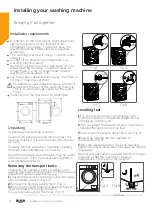 Предварительный просмотр 14 страницы Bush WMSAEX1016W Instruction Manual