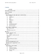 Preview for 3 page of BushCaddy LSA Pilot Operating Handbook