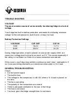 Preview for 7 page of Bushman Arcticold DC-L User'S Manual & Operating Instructions