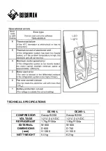 Preview for 8 page of Bushman Arcticold DC-L User'S Manual & Operating Instructions