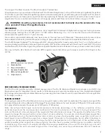 Предварительный просмотр 2 страницы Bushnell GOLF Pro XE Owner'S Manual