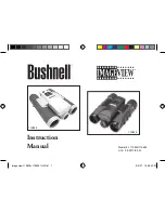 Bushnell 11 0834 Instruction Manual preview