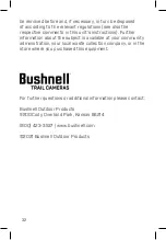 Предварительный просмотр 32 страницы Bushnell 119949C Instruction Manual