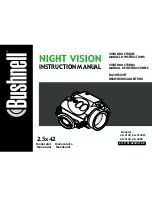 Bushnell 26-0100W Instruction Manual preview