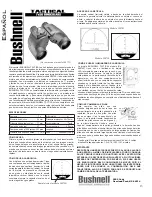 Preview for 13 page of Bushnell 280750 Instruction Manual