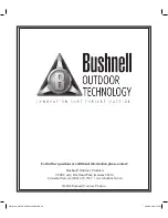 Предварительный просмотр 28 страницы Bushnell 364000 Quick Start Manual