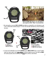 Preview for 7 page of Bushnell Back Track 360400 Instruction Manual