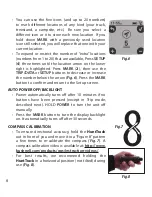 Preview for 6 page of Bushnell Back Track GPS HuntTrack 360500 Instruction Manual