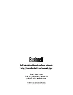 Предварительный просмотр 12 страницы Bushnell BACKTRACK 360200 Quick Start Manual