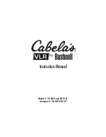 Предварительный просмотр 1 страницы Bushnell Cabela 20-3031 Instruction Manual