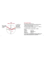 Preview for 5 page of Bushnell CF 500 Reticle Manual