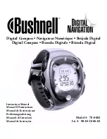 Bushnell Digital Navigation 70-0002 Instruction Manual preview