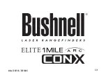 Bushnell Elite 1 Mile ARC CONX Manual preview