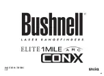 Предварительный просмотр 61 страницы Bushnell Elite 1 Mile ARC CONX Manual