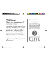 Preview for 5 page of Bushnell Elite e2 User Manual