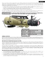 Preview for 9 page of Bushnell Elite Tactical LMSS2 Owner'S Manual