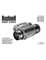 Bushnell Equinox Night Vison Instruction Manual preview