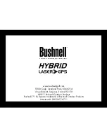 Preview for 52 page of Bushnell Hybrid 201951 Instruction Manual