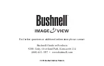 Preview for 24 page of Bushnell IMAGEVIEW HD 118328 Instruction Manual