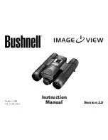 Preview for 1 page of Bushnell Imageview Instruction Manual