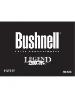 Предварительный просмотр 25 страницы Bushnell Legend 1200 Instruction Manual