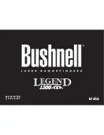 Предварительный просмотр 47 страницы Bushnell Legend 1200 Instruction Manual