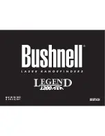 Предварительный просмотр 71 страницы Bushnell Legend 1200 Instruction Manual