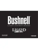 Предварительный просмотр 117 страницы Bushnell Legend 1200 Instruction Manual