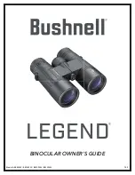 Bushnell LEGEND BB1042W Owner'S Manual preview