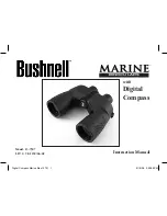 Preview for 1 page of Bushnell Marine 13-7507 Instruction Manual