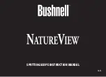 Bushnell NatureView 1181518 Instruction Manual preview