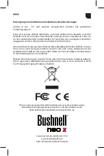 Предварительный просмотр 32 страницы Bushnell neo X Quick Start Manual