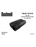 Bushnell NIGHT WATCH 263230CL Instruction Manual preview