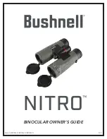 Bushnell Nitro BN1025G Owner'S Manual preview
