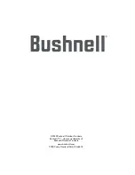 Предварительный просмотр 6 страницы Bushnell PRIME 1500 Owner'S Manual