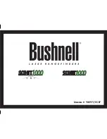 Предварительный просмотр 1 страницы Bushnell Scout 1000 Instruction Manual