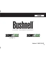 Предварительный просмотр 27 страницы Bushnell Scout 1000 Instruction Manual