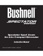Bushnell Spectator Instruction Manual preview
