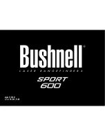 Bushnell Sport 202201 Instruction Manual предпросмотр